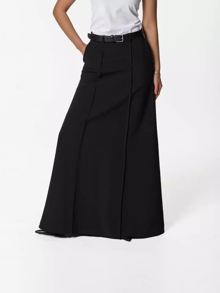Paper Moon - Korean Women Fashion - #momslook - Pintuck Skirt - 7
