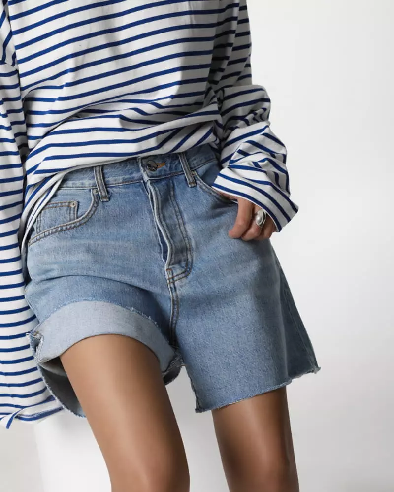 Paper Moon - Korean Women Fashion - #momslook - Boy Friends Boat Neck Tee - 10