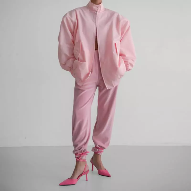 Paper Moon - Korean Women Fashion - #shopsmall - Pad Baracuta Jacket