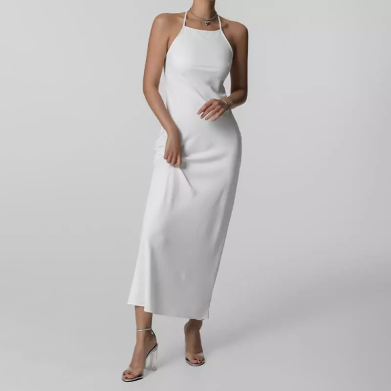 Paper Moon - Korean Women Fashion - #thatsdarling - Satin One-piece - 3