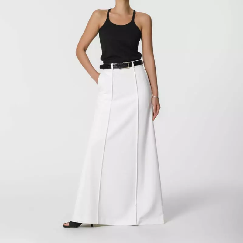 Paper Moon - Korean Women Fashion - #thatsdarling - Scoop Neck Rib Sleeveless Tank Top - 7