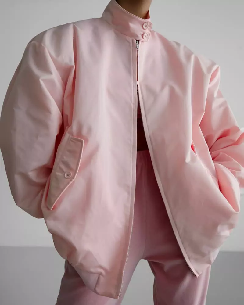 Paper Moon - Korean Women Fashion - #thelittlethings - Pad Baracuta Jacket - 3