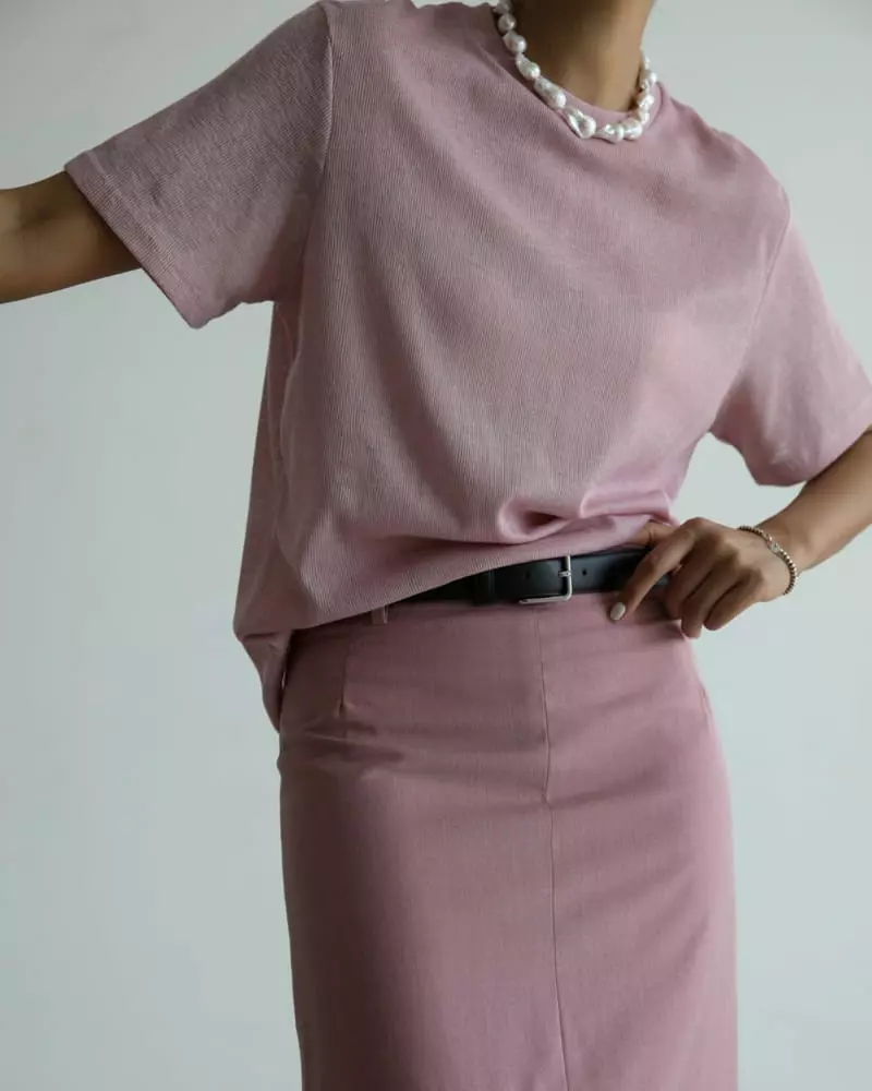 Paper Moon - Korean Women Fashion - #thelittlethings - Knit Texture Loose Fit Tee - 6
