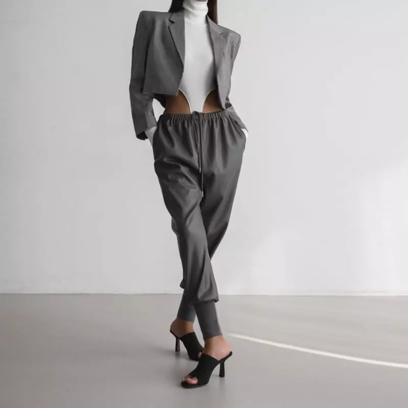 Paper Moon - Korean Women Fashion - #womensfashion - Open Front Jacket - 6