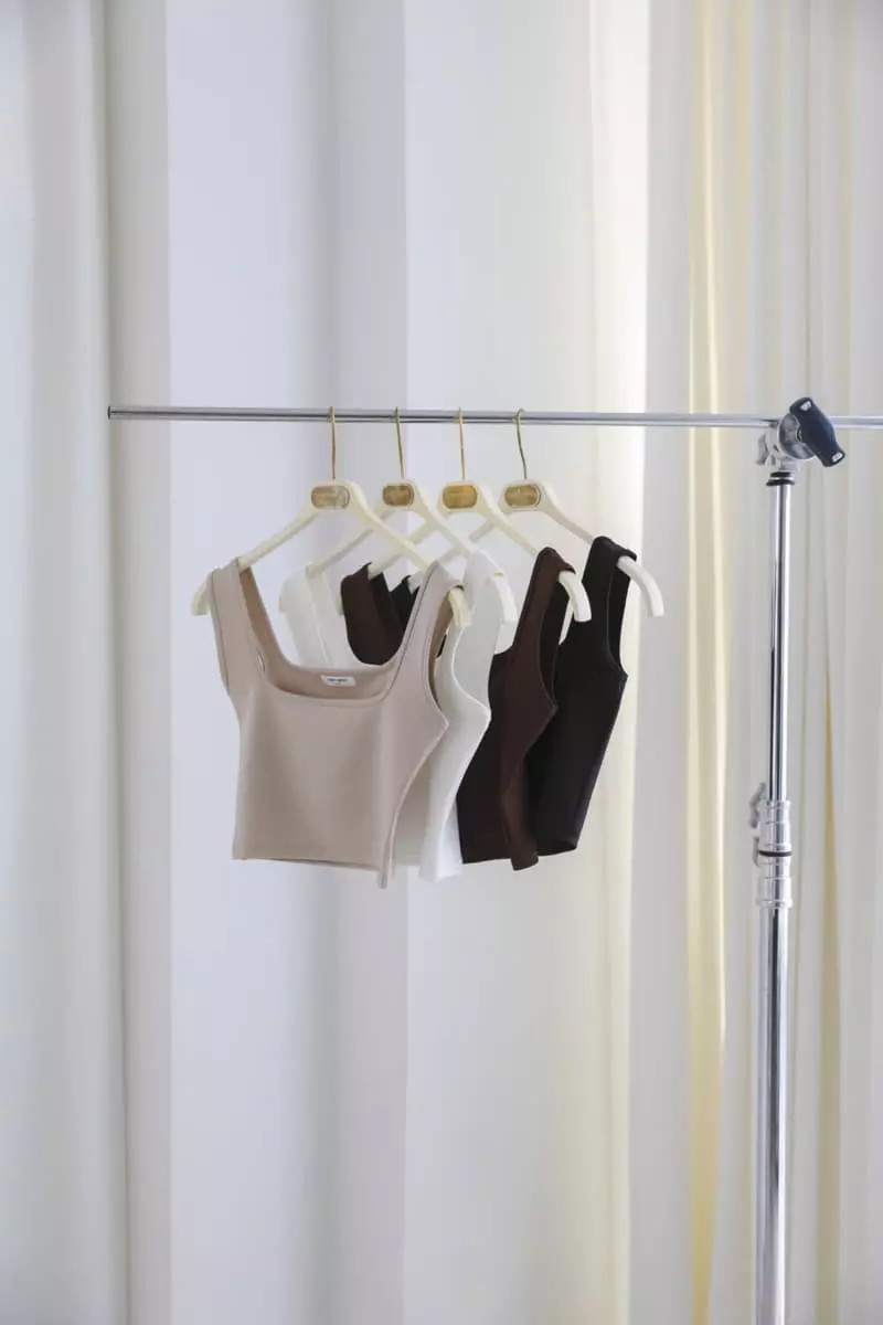 Paper Moon - Korean Women Fashion - #womensfashion - Square Tank Top