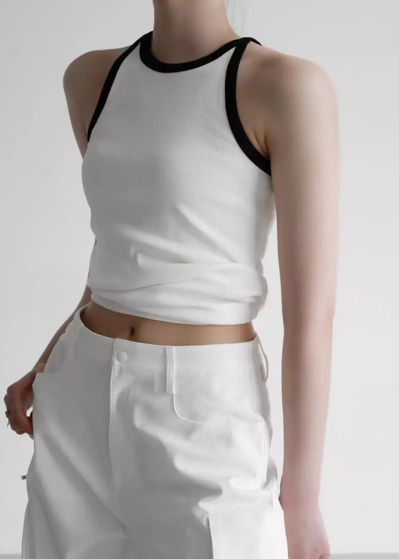 Paper Moon - Korean Women Fashion - #womensfashion - Color Tank Top - 2