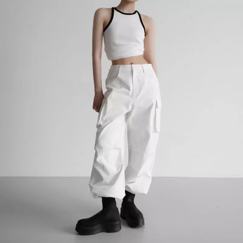 Paper Moon - Korean Women Fashion - #momslook - Color Tank Top - 4