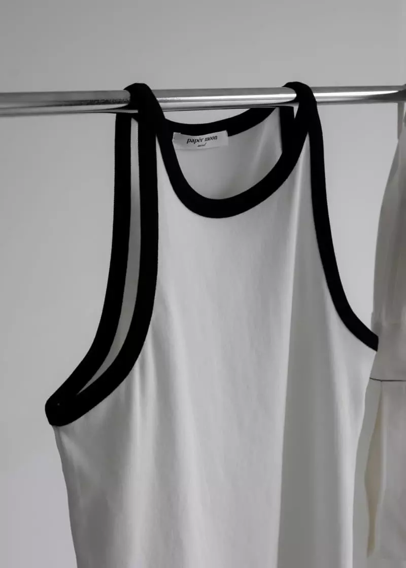 Paper Moon - Korean Women Fashion - #womensfashion - Color Tank Top - 8