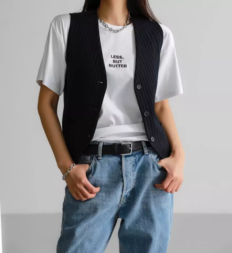 Paper Moon - Korean Women Fashion - #womensfashion - Classic Vest - 2