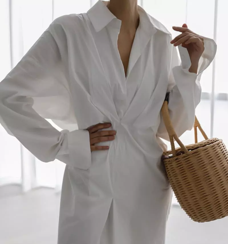 Paper Moon - Korean Women Fashion - #womensfashion - Front Shirt One-piece - 5
