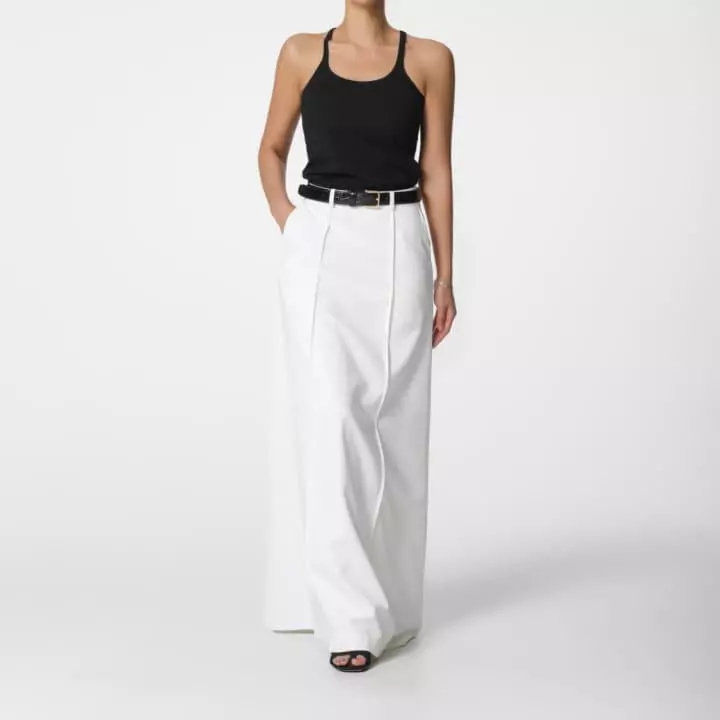 Paper Moon - Korean Women Fashion - #momslook - Pintuck Skirt - 4