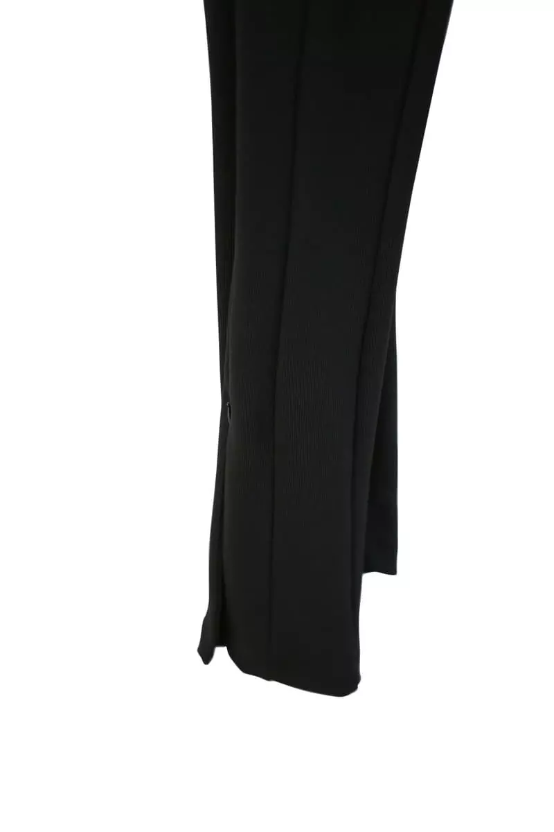 Paper Moon - Korean Women Fashion - #womensfashion - Rib Side Slit Leggings - 10