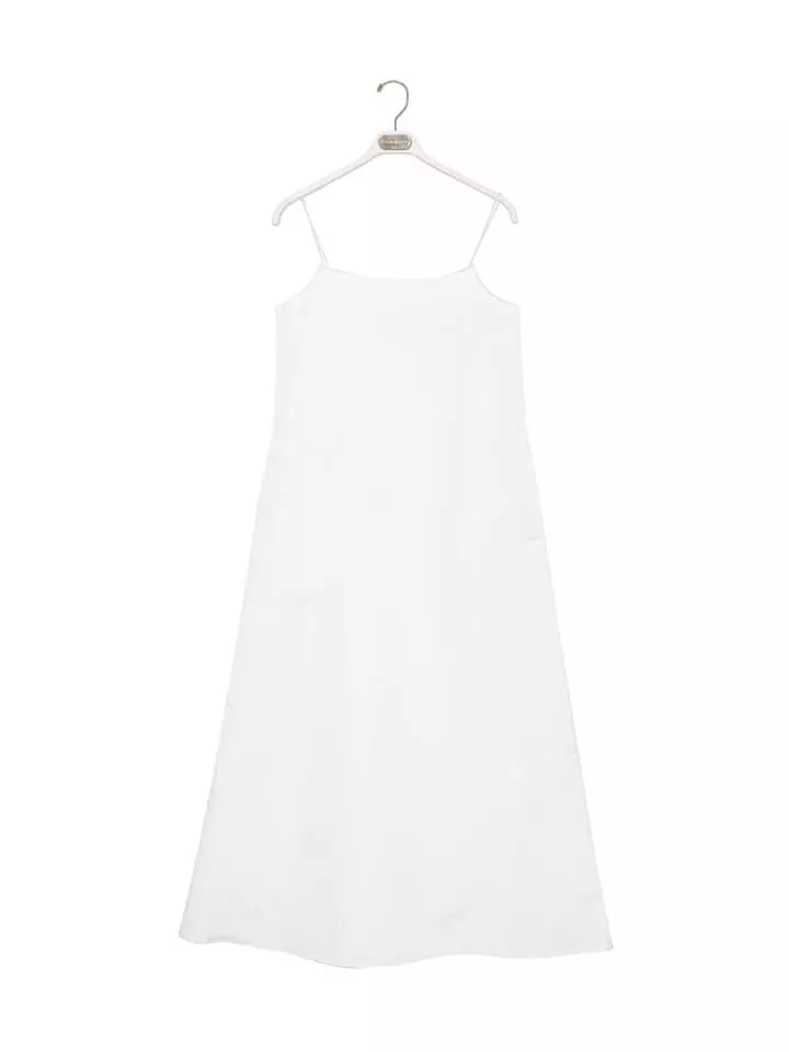 Paper Moon - Korean Women Fashion - #womensfashion - Thin Shoulder Strappy Maxi One-piece - 3