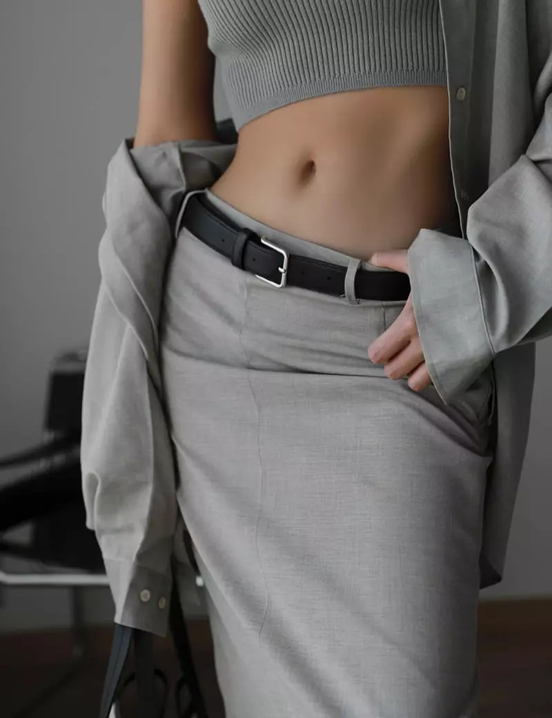 Paper Moon - Korean Women Fashion - #womensfashion - Maxi Length Straight Pencil Line Skirt - 5