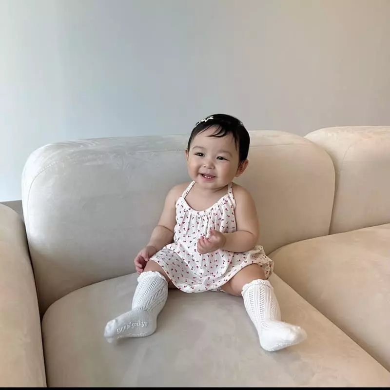 Party Kids - Korean Baby Fashion - #babyootd - Mini Tulip Top Bottom Set - 5