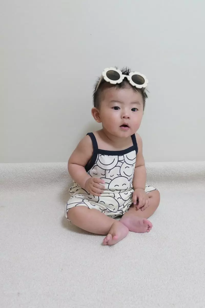Party Kids - Korean Baby Fashion - #babyoutfit - Smile Bodysuit - 6