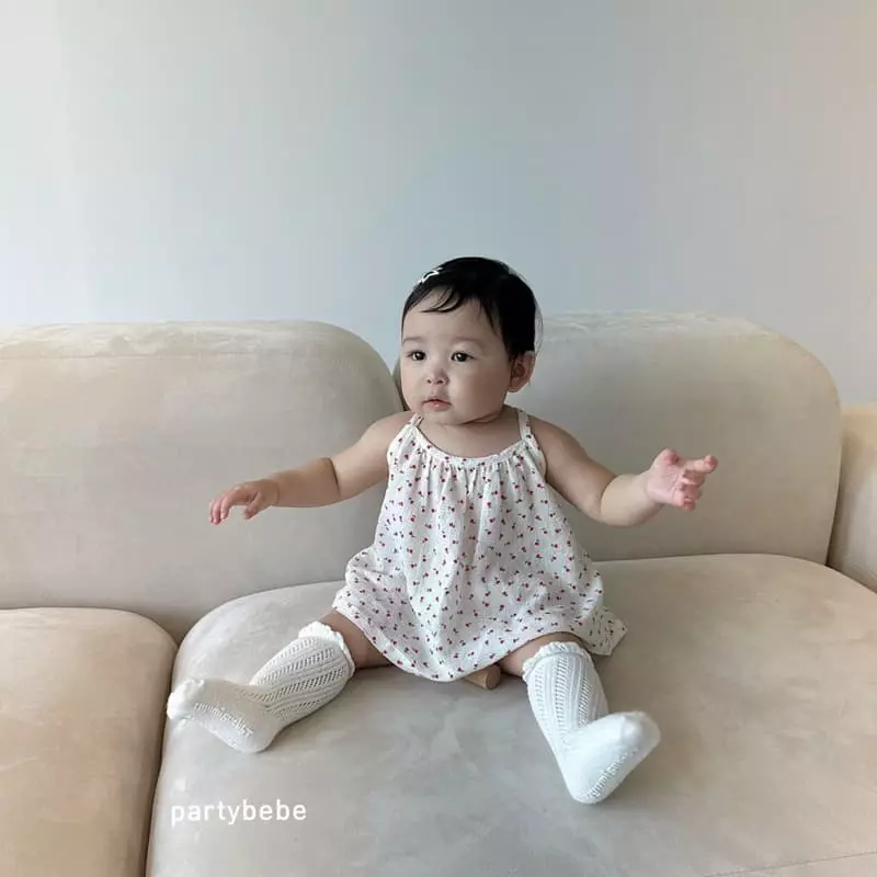Party Kids - Korean Baby Fashion - #onlinebabyboutique - Mini Tulip Top Bottom Set - 9