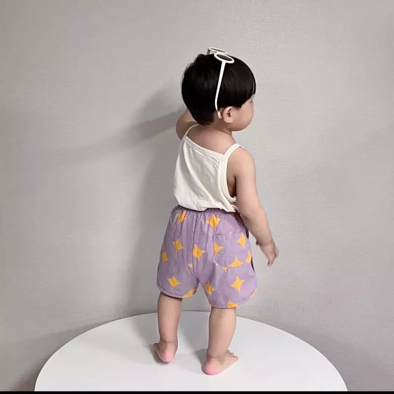 Party Kids - Korean Children Fashion - #kidsshorts - Star Shorts
