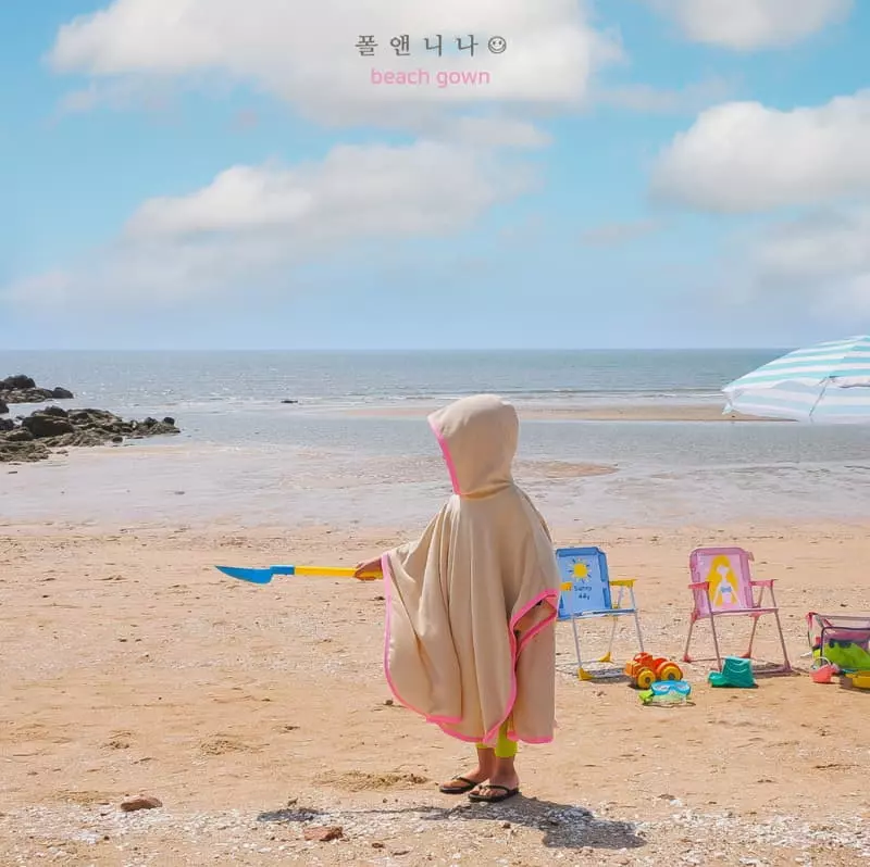 Paul & Nina - Korean Children Fashion - #designkidswear - Terry Beach Gawn - 5