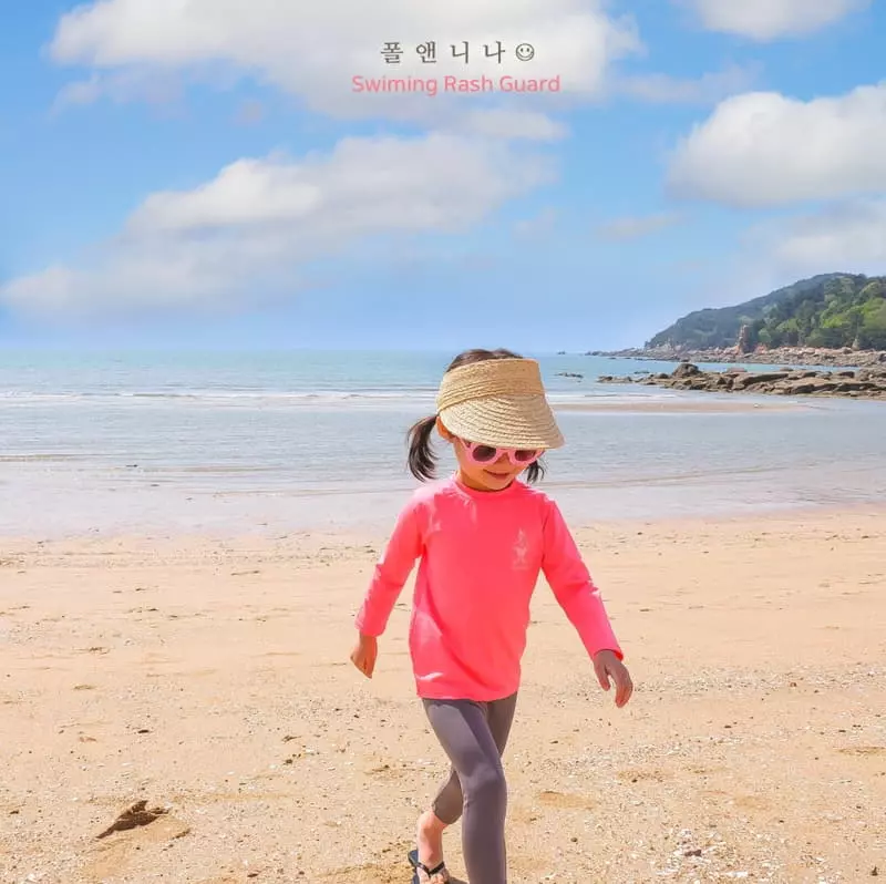 Paul & Nina - Korean Children Fashion - #prettylittlegirls - Duck Long Sleeves Rashguard - 2
