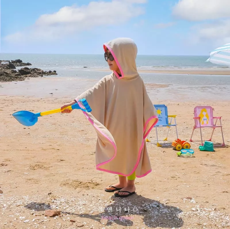 Paul & Nina - Korean Children Fashion - #prettylittlegirls - Terry Beach Gawn