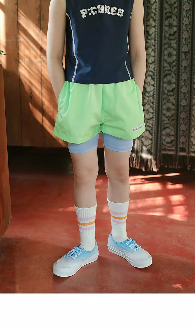 Peach-Cream - Korean Junior Fashion - #designkidswear - Rake Beach Pants