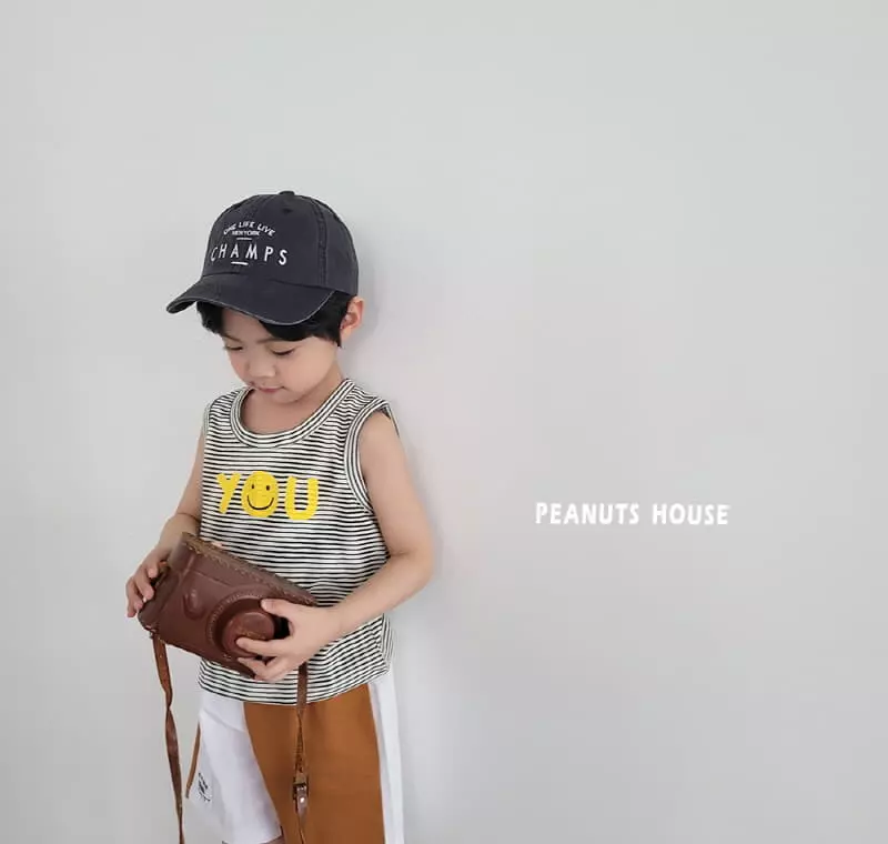 Peanuts - Korean Children Fashion - #Kfashion4kids - Stripes Sleeveless - 11