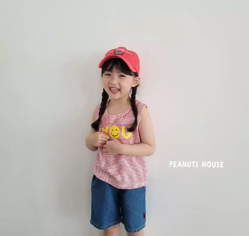 Peanuts - Korean Children Fashion - #designkidswear - Stripes Sleeveless - 5