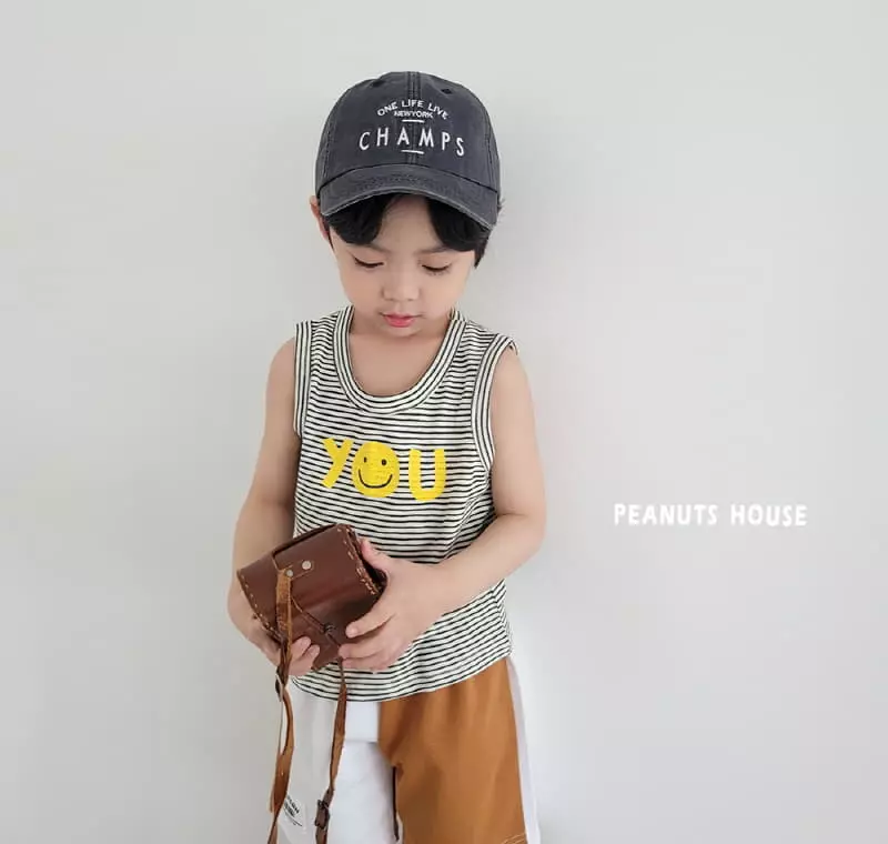 Peanuts - Korean Children Fashion - #fashionkids - Stripes Sleeveless - 7