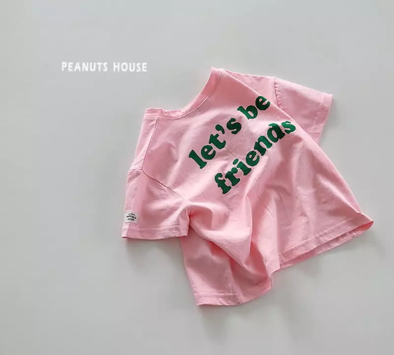 Peanuts - Korean Children Fashion - #kidsshorts - Friends Tee - 12