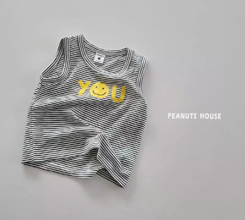 Peanuts - Korean Children Fashion - #littlefashionista - Stripes Sleeveless - 12