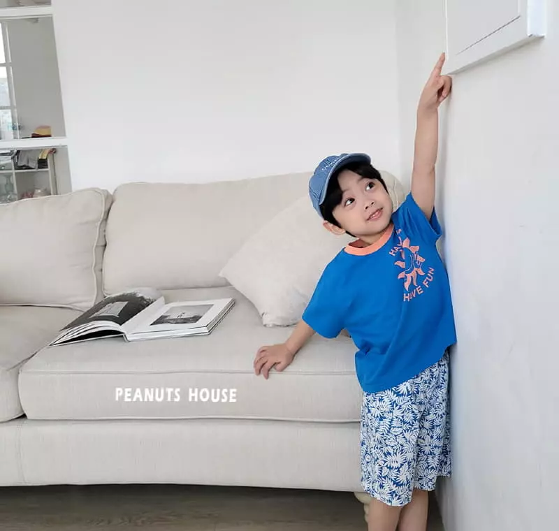 Peanuts - Korean Children Fashion - #littlefashionista - Palm Shorts - 4