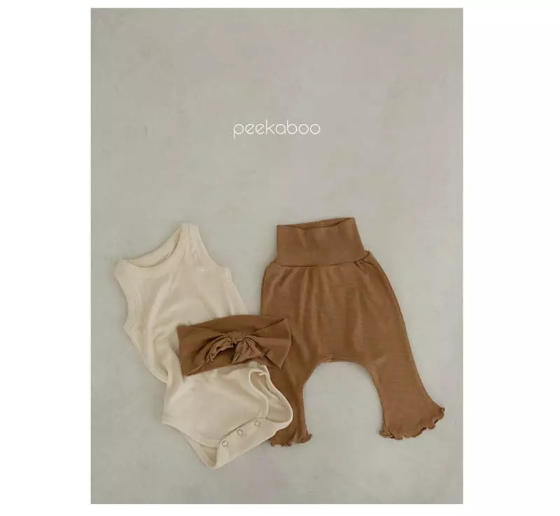 Peekaboo - Korean Baby Fashion - #babyboutique - Bootscut Baby Leggings - 6