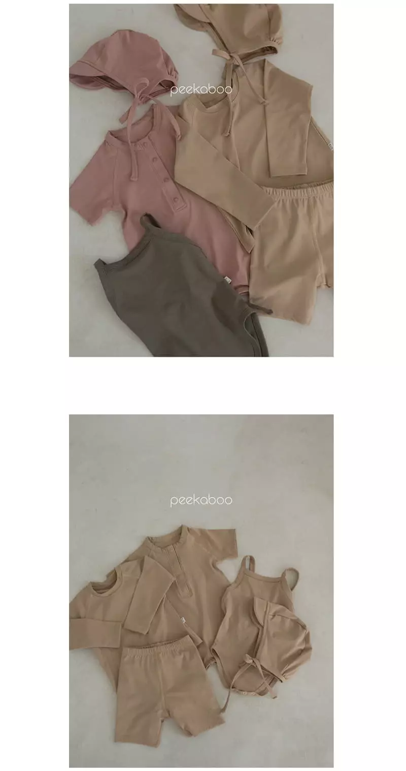 Peekaboo - Korean Baby Fashion - #babyboutiqueclothing - Mono One-piece Bodysuit - 4