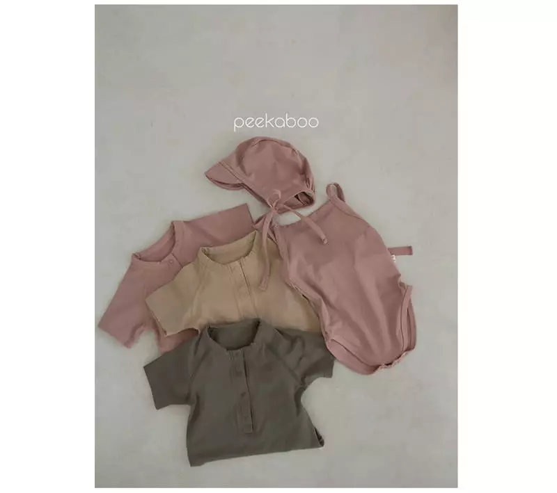 Peekaboo - Korean Baby Fashion - #babyfever - Mono One-piece Bodysuit - 6