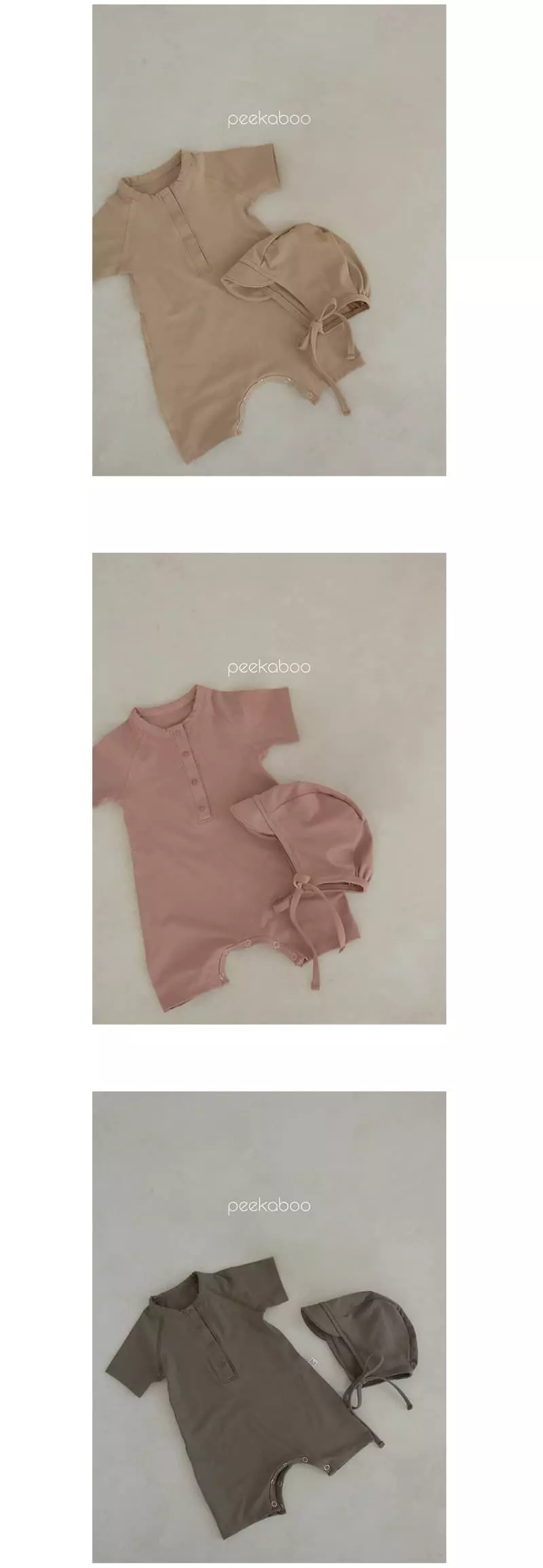 Peekaboo - Korean Baby Fashion - #babygirlfashion - Mono Bodysuit - 5