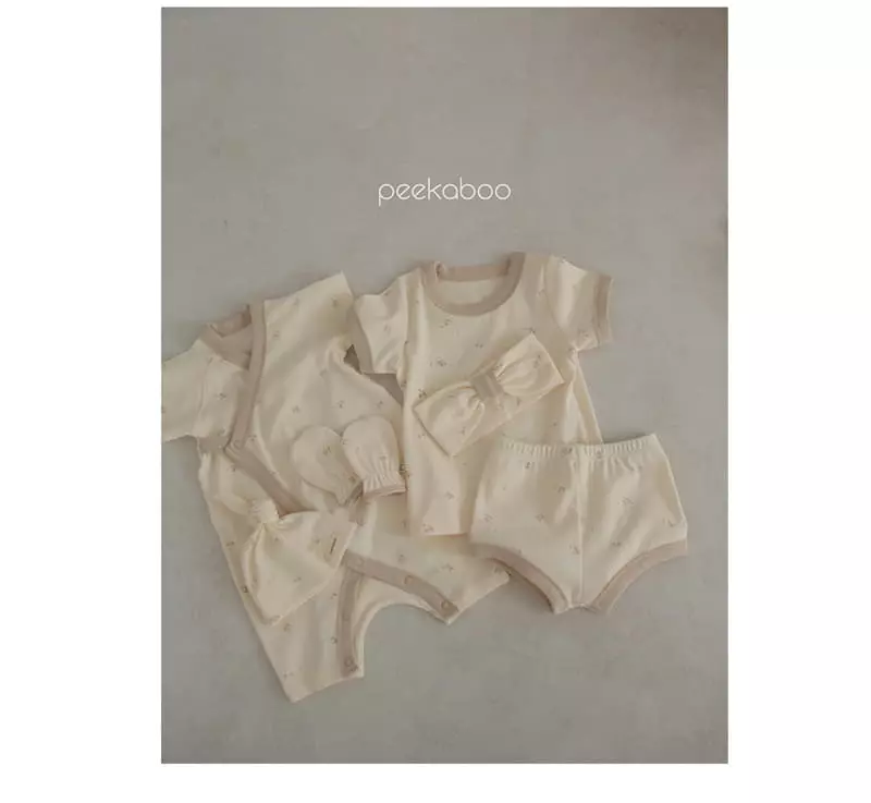 Peekaboo - Korean Baby Fashion - #babylifestyle - Mushroom Benet Set - 4