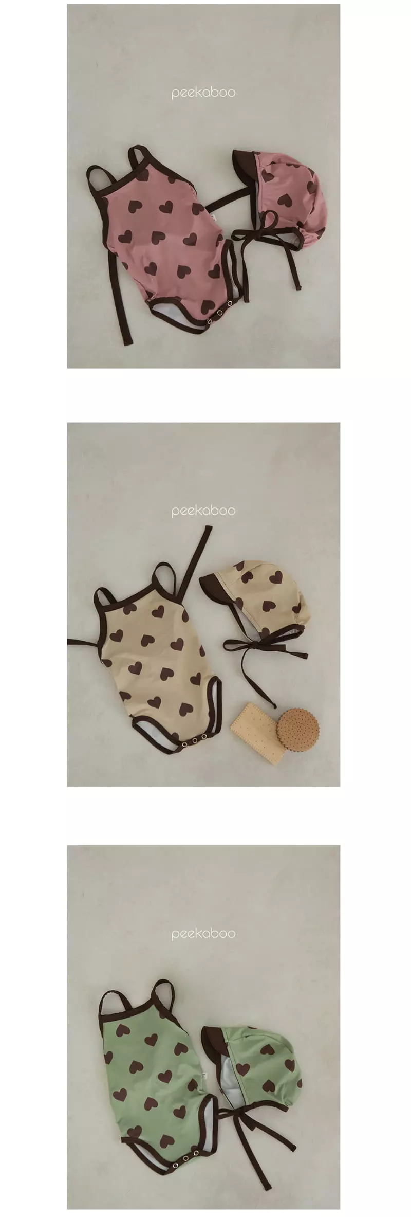 Peekaboo - Korean Baby Fashion - #babyoutfit - Chocho One-piece Bodysuit - 5