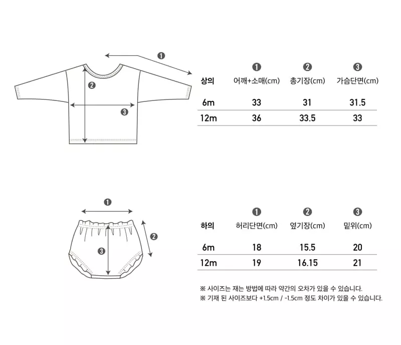 Peekaboo - Korean Baby Fashion - #onlinebabyboutique - Eco Baby Top Bottom Set - 4