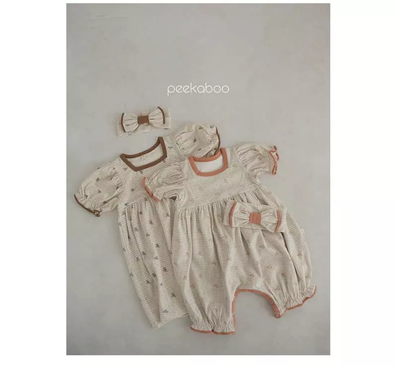 Peekaboo - Korean Baby Fashion - #smilingbaby - Berry Bodysuit - 5