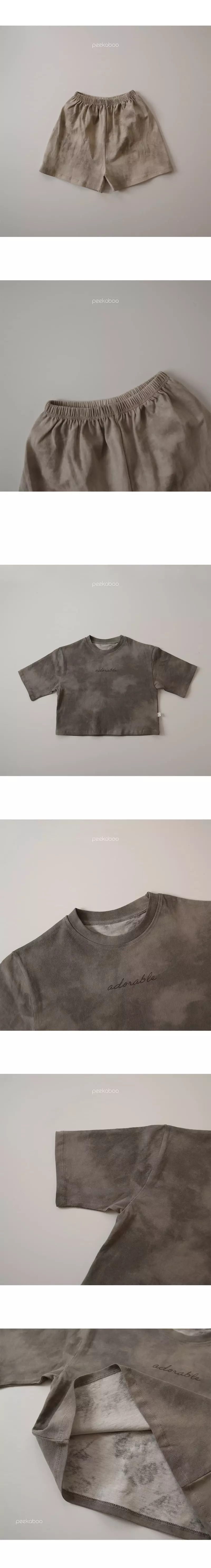 Peekaboo - Korean Children Fashion - #kidzfashiontrend - Sand Top Bottom Set - 4