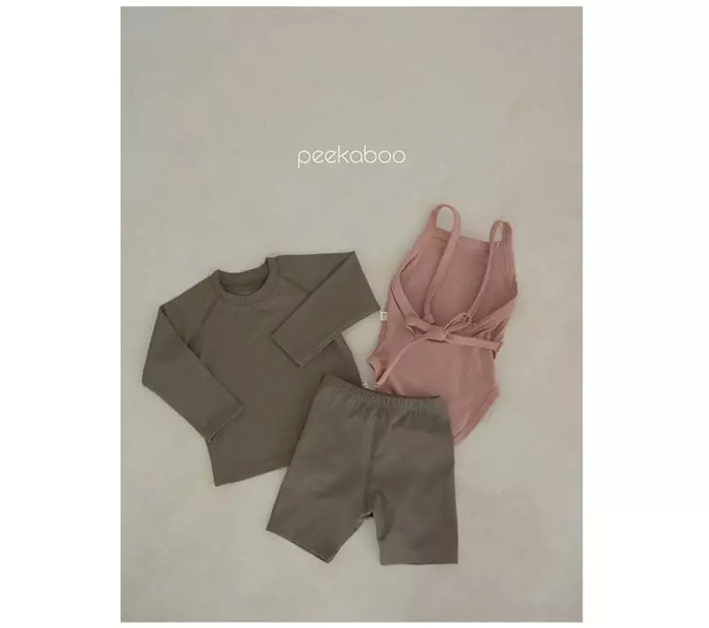 Peekaboo - Korean Children Fashion - #kidzfashiontrend - Mono Rashguard - 6