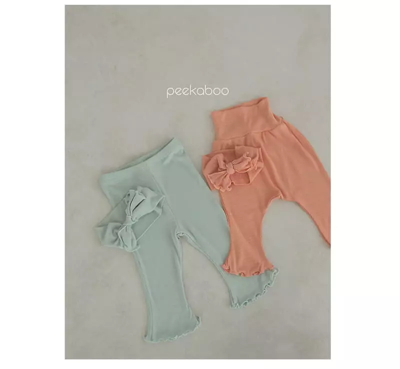 Peekaboo - Korean Children Fashion - #magicofchildhood - Bootscut Leggings - 3