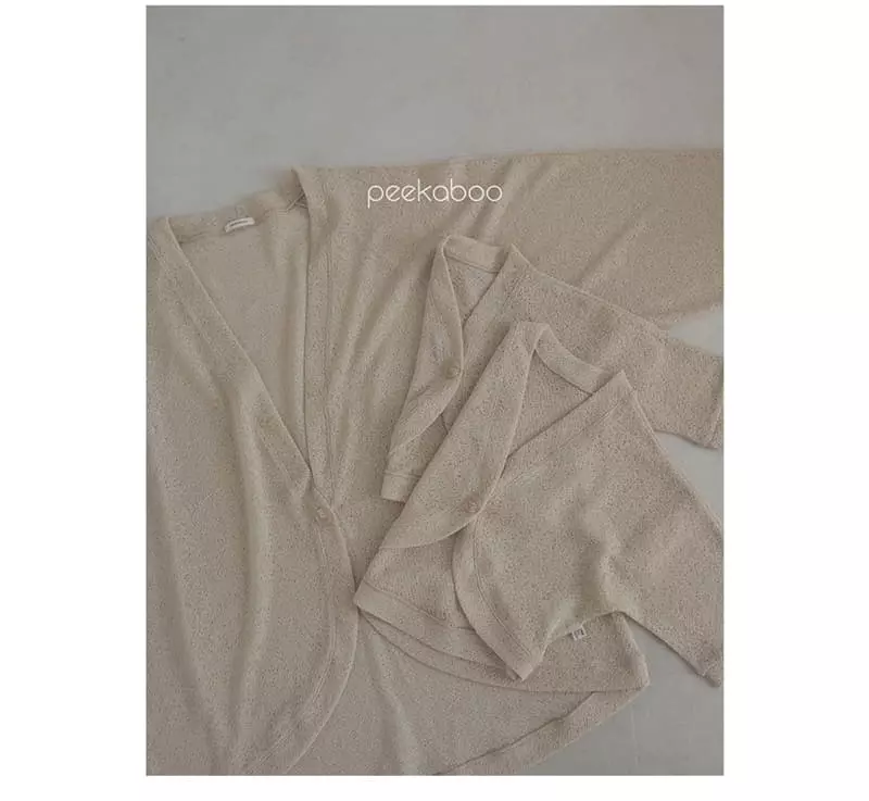 Peekaboo - Korean Women Fashion - #thatsdarling - Cloi Mom Cardigan - 4