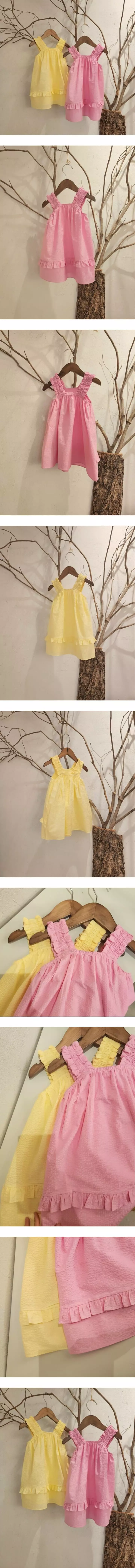 Petit Chou Chou - Korean Children Fashion - #minifashionista - Pong Pong One-piece