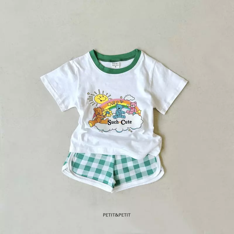 Petit & Petit - Korean Children Fashion - #childofig - Cloud Top Bottom Set - 4