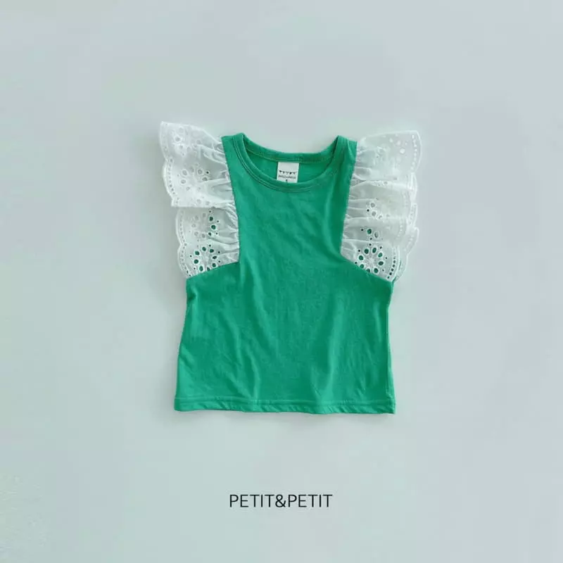 Petit & Petit - Korean Children Fashion - #kidsstore - Nana Lace Tee - 11