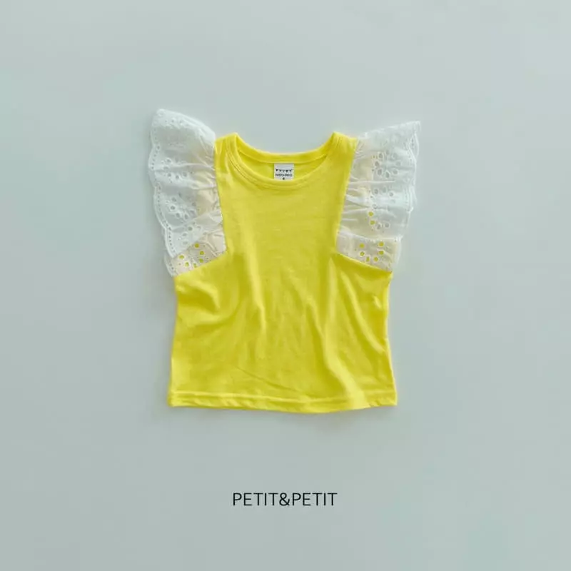 Petit & Petit - Korean Children Fashion - #kidzfashiontrend - Nana Lace Tee - 12