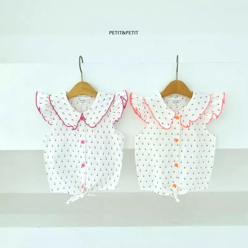 Petit & Petit - Korean Children Fashion - #minifashionista - Collar Shirt - 6