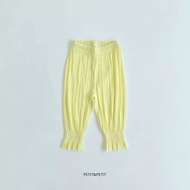 Petit & Petit - Korean Children Fashion - #toddlerclothing - Smocked Pleats Pants - 2
